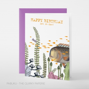 greeting card PABUKU F101 BirthdayFlow