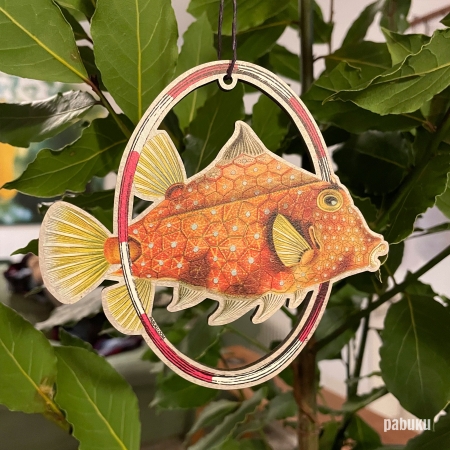 PABUKU ornament fisch