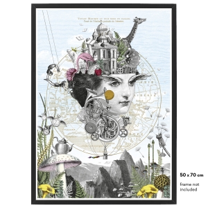 PABUKU Magical Journey Poster 50x70 cm