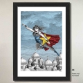 PABUKU A4 poster Super Woman